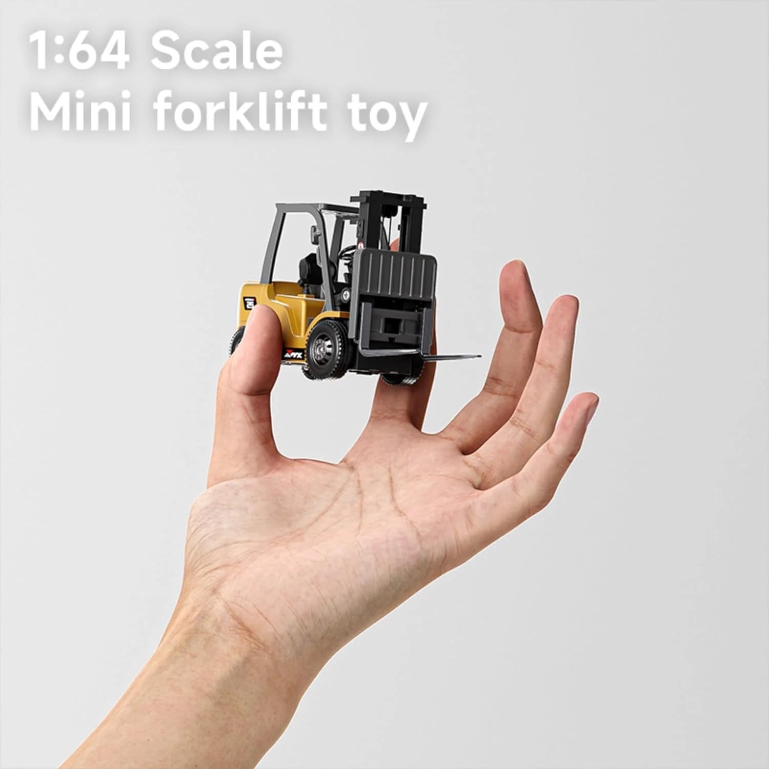 MicroCrew™ Mini RC Construction Series – Pocket Dump Truck, Excavator & Forklift Set